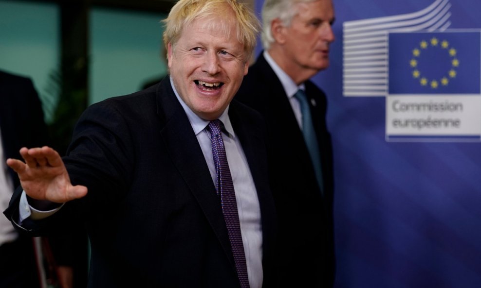 Boris Johnson i Michael Barnier