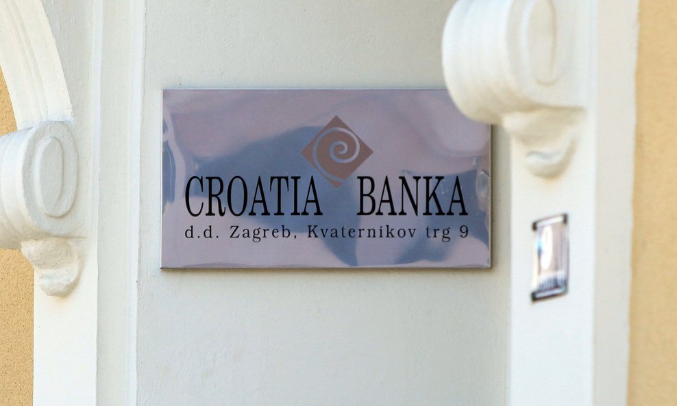 Croatia banka - ilustracija