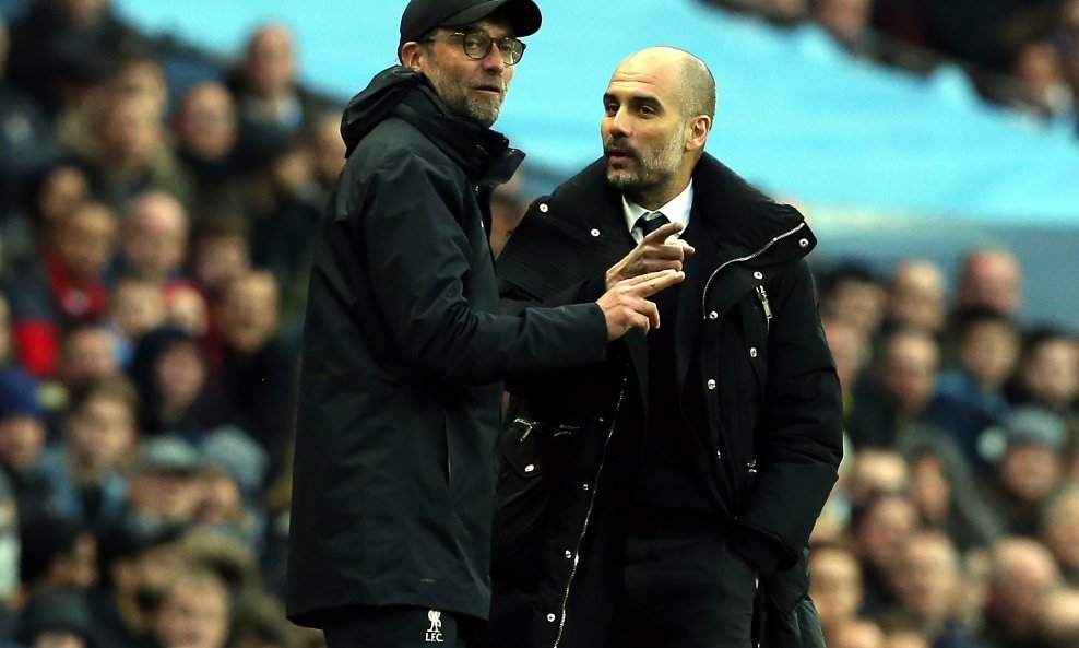 Pep Guardiola i Jurgen Klopp