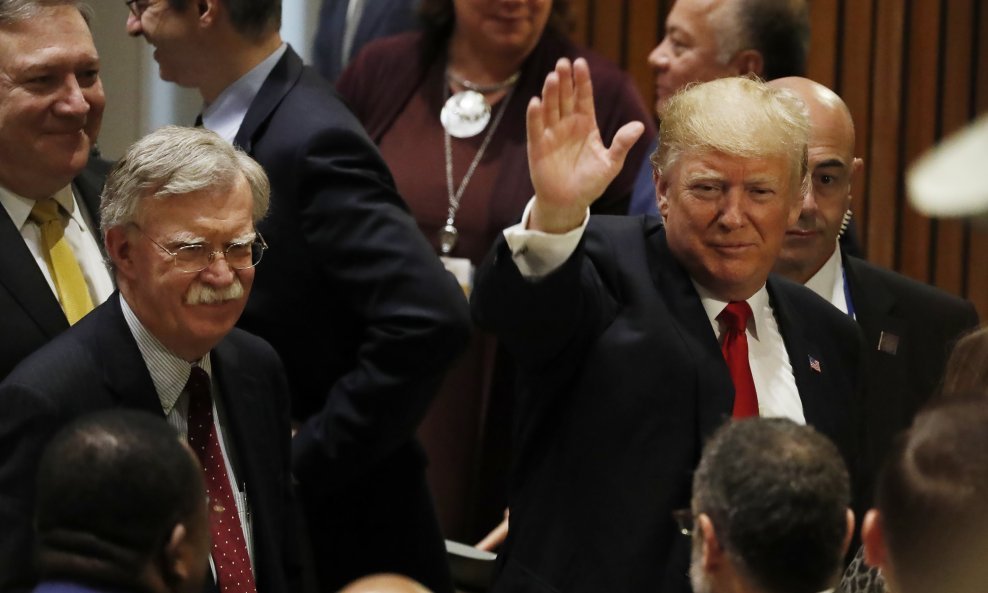 John Bolton i Donald Trump