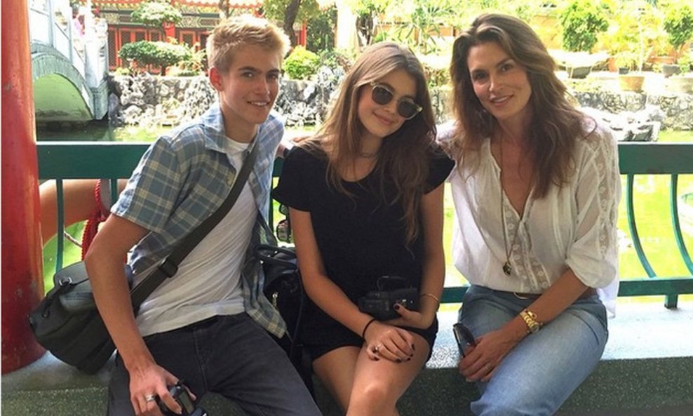 Presley Gerber Kaia Gerber i Cindy Crawford