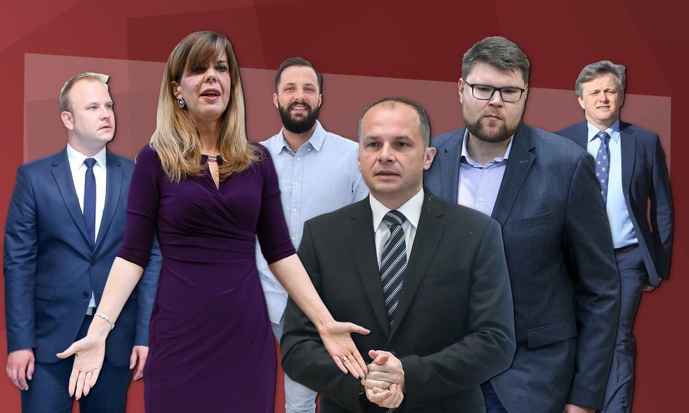 Mišel Jakšić, Biljana Brozan, Mišo Krstičević, Siniša Hajdaš Dončić, Peđa Grbin, Zvonimir Mršić