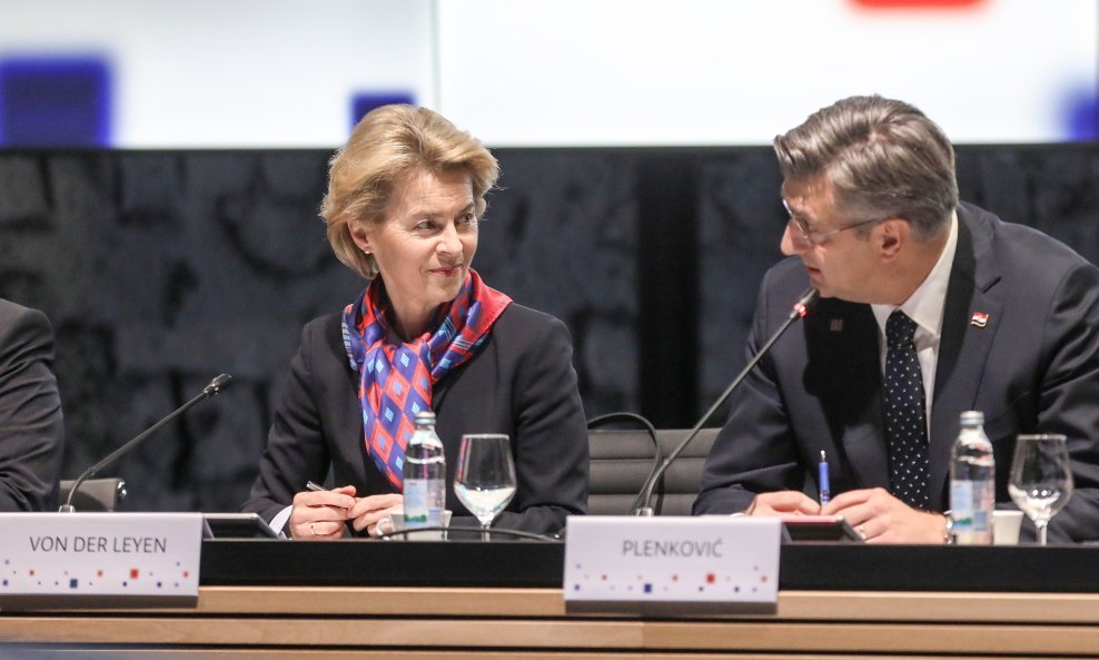 Andrej Plenković i Ursula von der Leyen