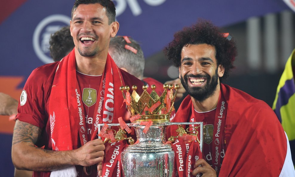 Dejan Lovren i Mohamed Salah