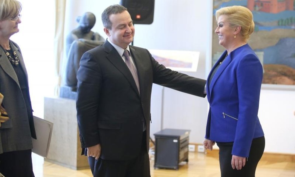 Ivica Dačić i Kolinda Grabar Kitarović