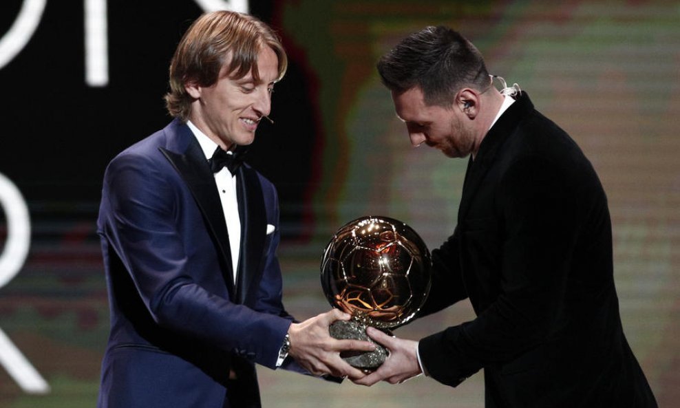 Luka Modrić i Lionel Messi