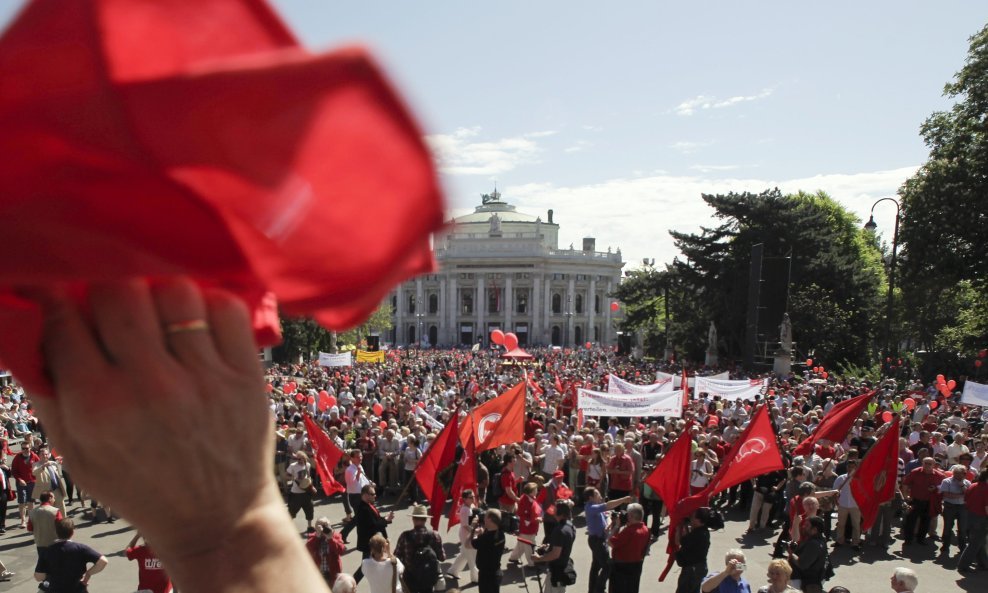 Praznik rada na ulicama Beča