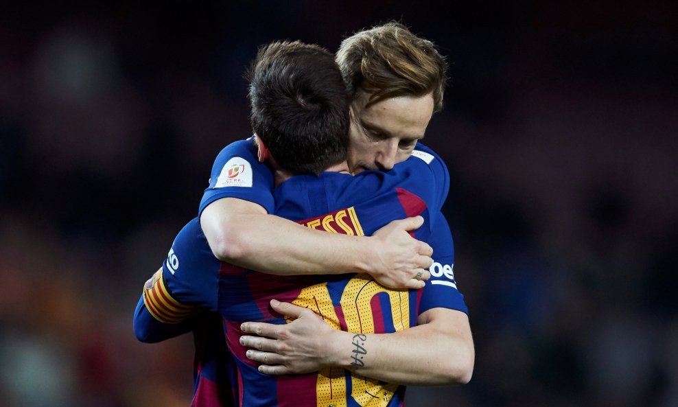 Ivan Rakitić i Lionel Messi