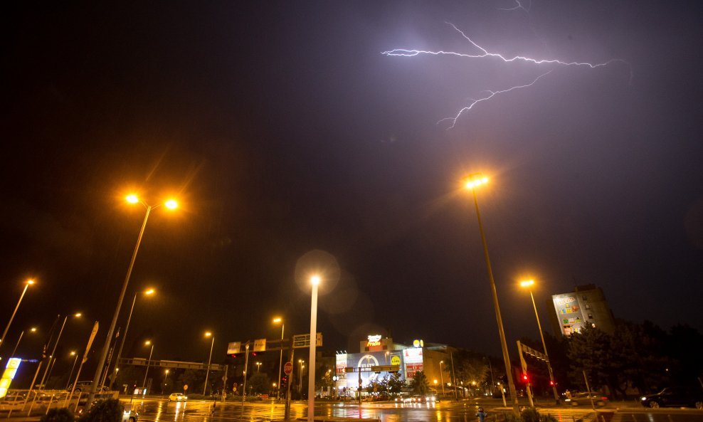 Nevrijeme u Zagrebu