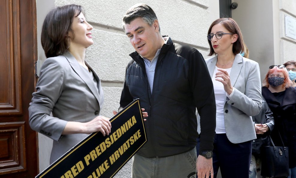 Dalija Orešković, Zoran Milanović, Marijana Puljak