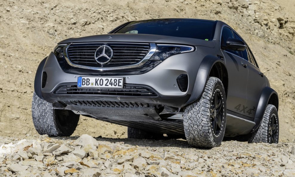 Mercedes-Benz EQC 4x4² pokazuje da elektrifikacija Mercedes-Benza već ide dalje od asfaltiranih cesta