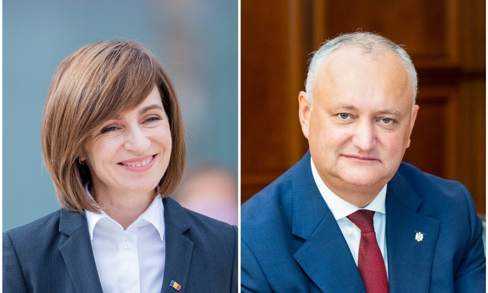 Maia Sandu i Igor Dodon