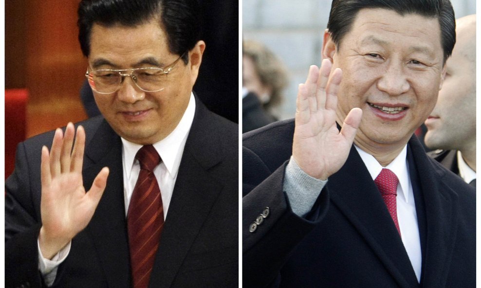 Hu Jintao i Xi Jinping