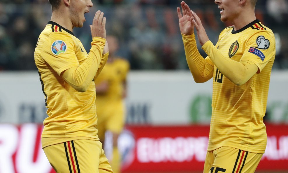 Thorgan i Eden Hazard