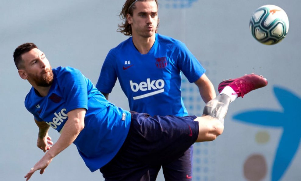 Leo Messi i Antoine Griezmann