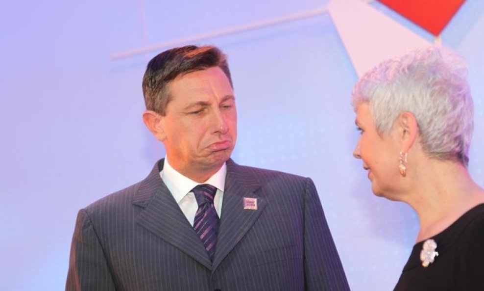 Jadranka Kosor i Borut Pahor