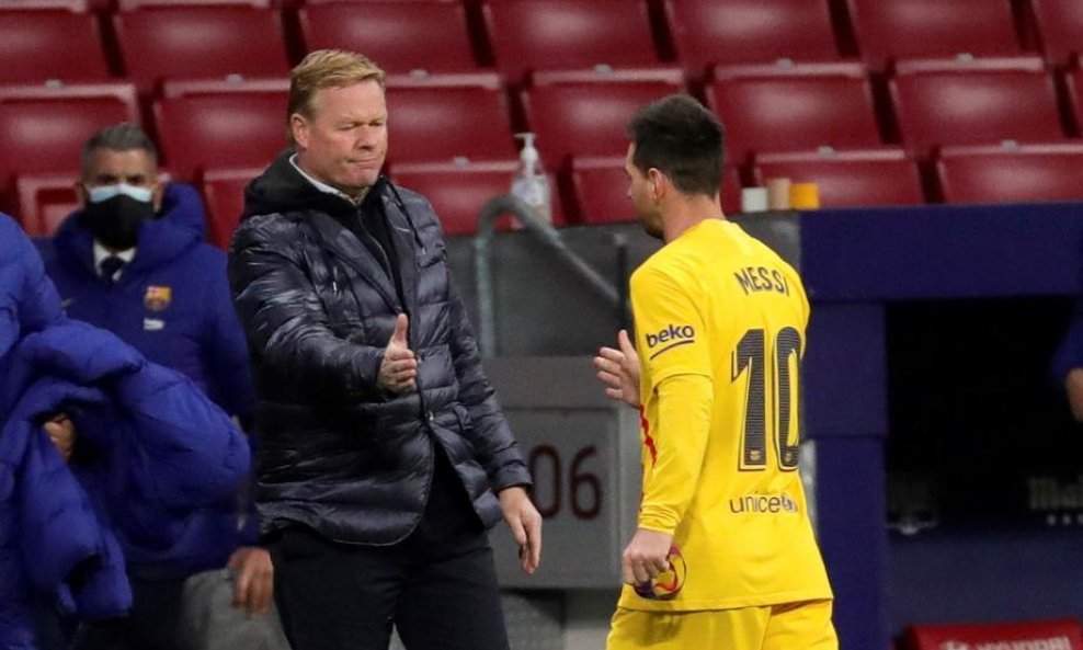 Ronald Koeman i Leo Messi