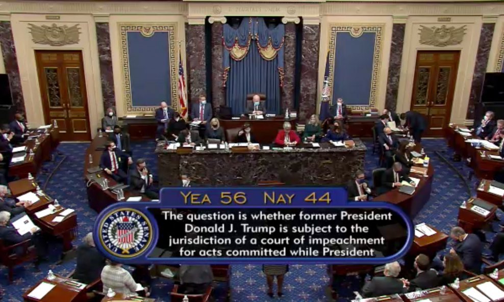 Suđenje Donaldu Trumpu u američkom Senatu