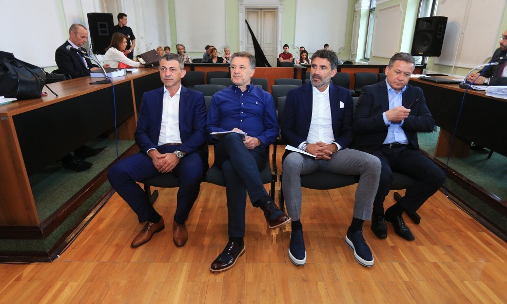 Milan Pernar, Zdravko Mamić, Zoran Mamić, Damir Vrbanović