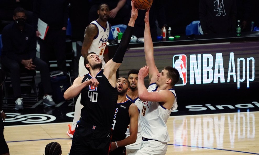 Ivica Zubac i Nikola Jokić