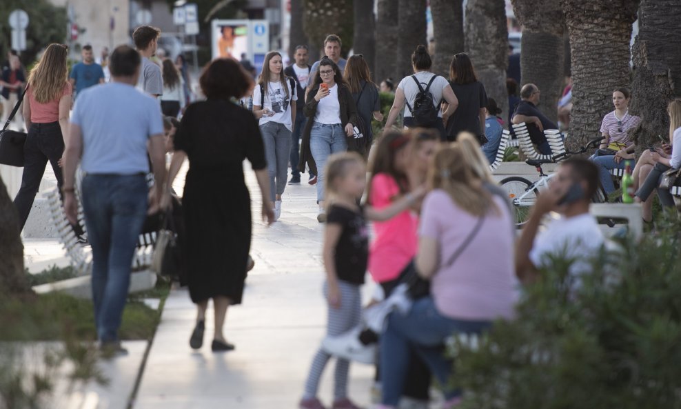 Svibanj na ulicama Splita znatno se razlikuje od prošlogodišnjeg