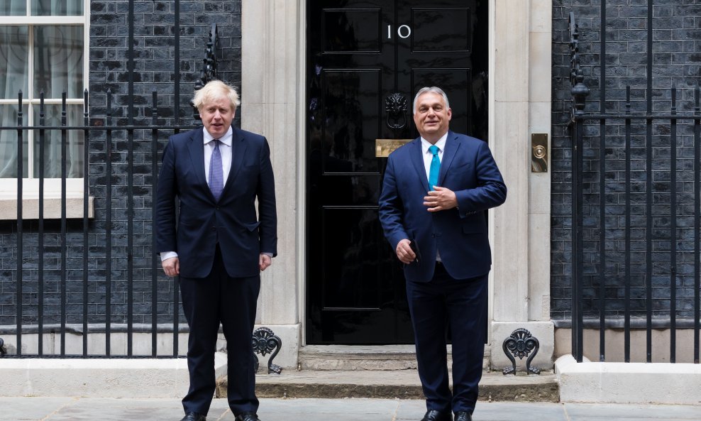 Boris Johnson i Viktor Orban