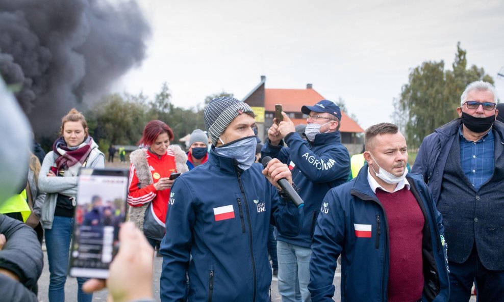 Požar u Poljskoj - ilustracija