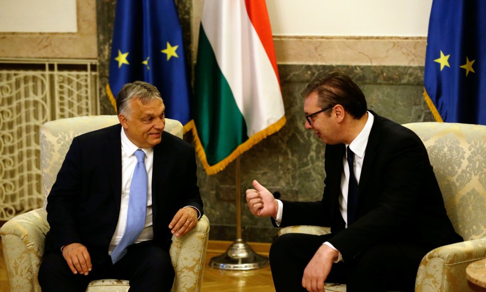 Viktor Orban i Aleksandar Vučić / Arhivska fotografija