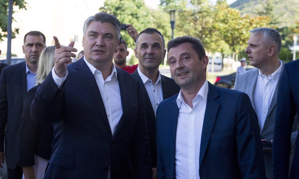 Zoran Milanović i Mario Kordić, gradonačelnik Mostara