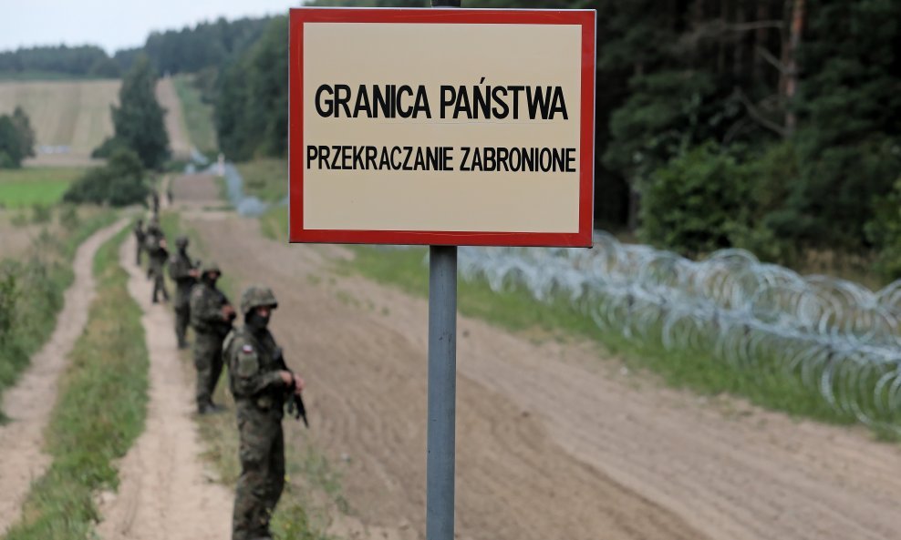Granica između Poljske i Bjelorusije