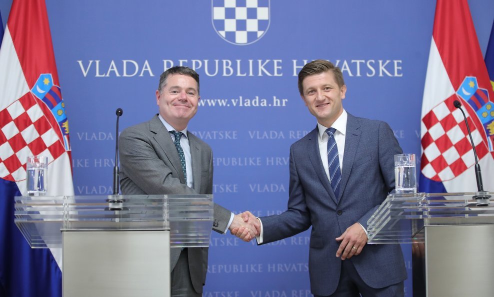 Zdravko Marić i Paschal Donohoe