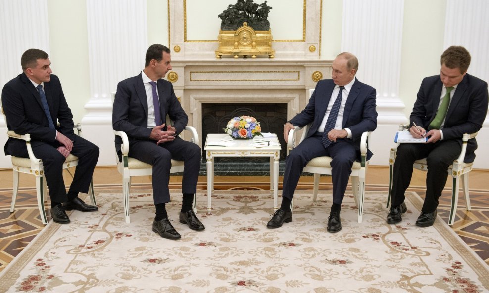 Bašar al-Asad i Vladimir Putin