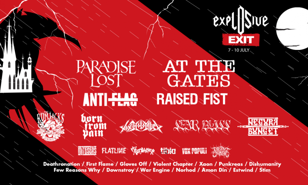 Explosive line up - exit