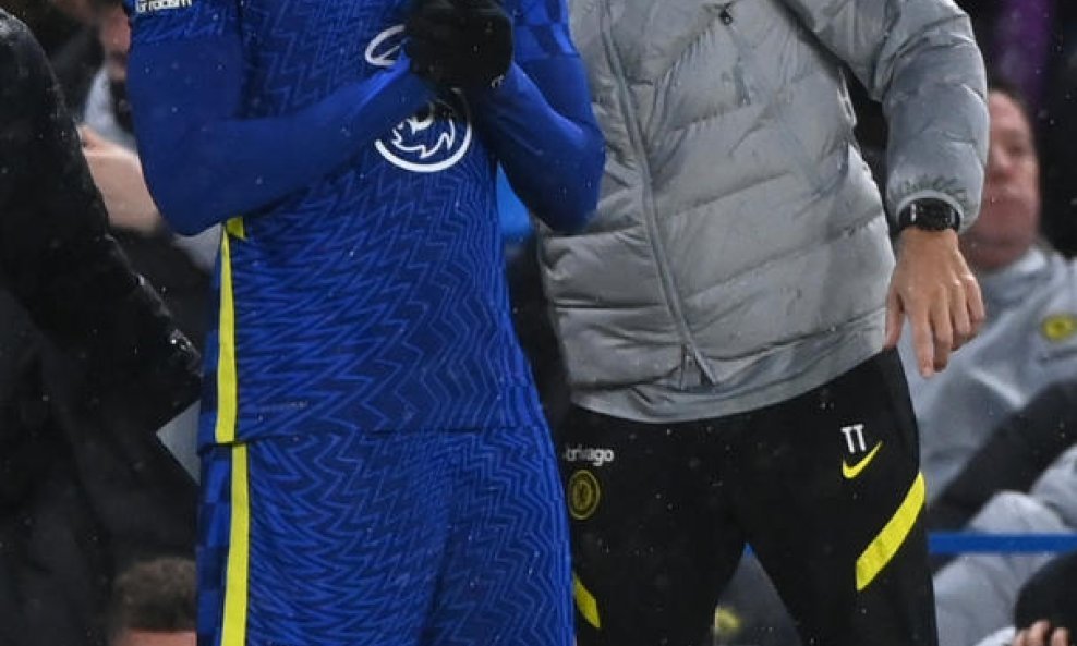 Thomas Tuchel i Romelu Lukaku