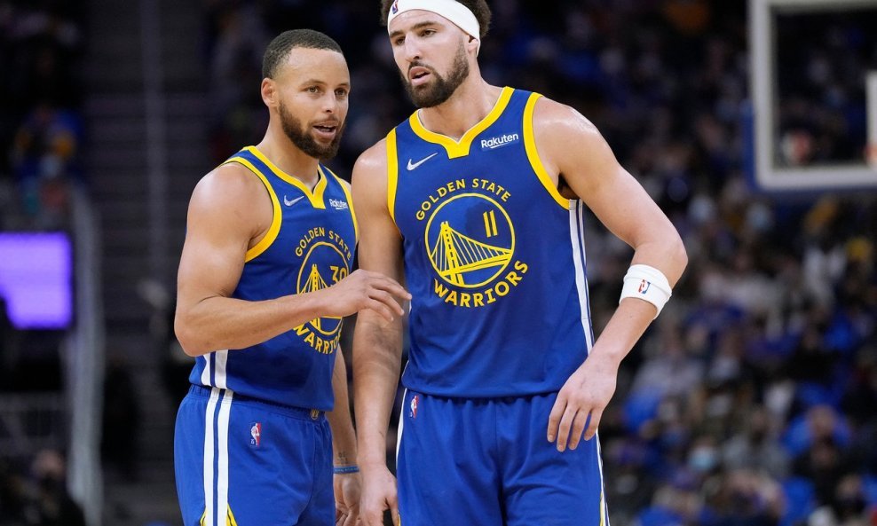 Stephen Curry i Klay Thompson