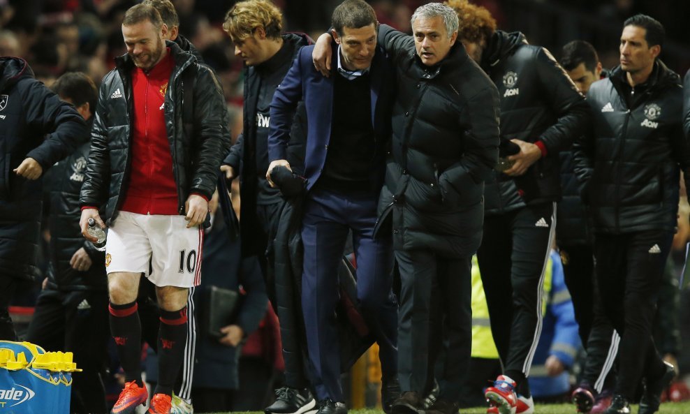 Slaven Bilić i Jose Mourinho