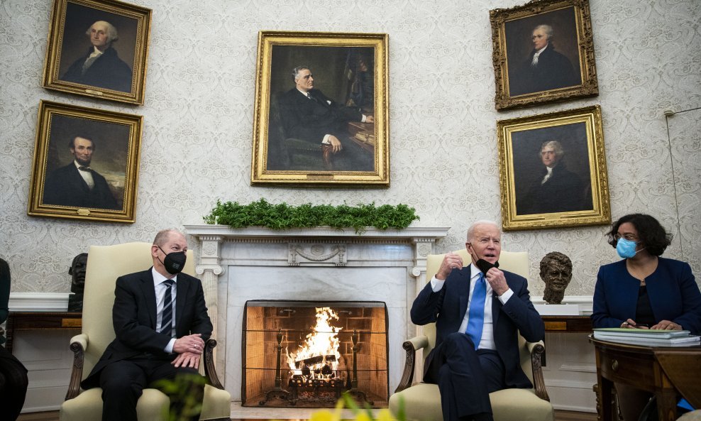 Joe Biden i Olaf Scholz