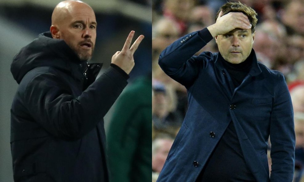 Erik ten Hag i Mauricio Pochettino kandidati su za novog trenera Uniteda