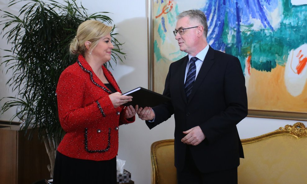 Kolinda Grabar Kitarović i Branko Hrvatin