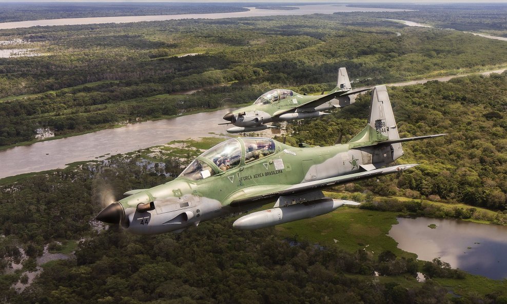 Super Tucano u redovima brazilskih zračnih snaga