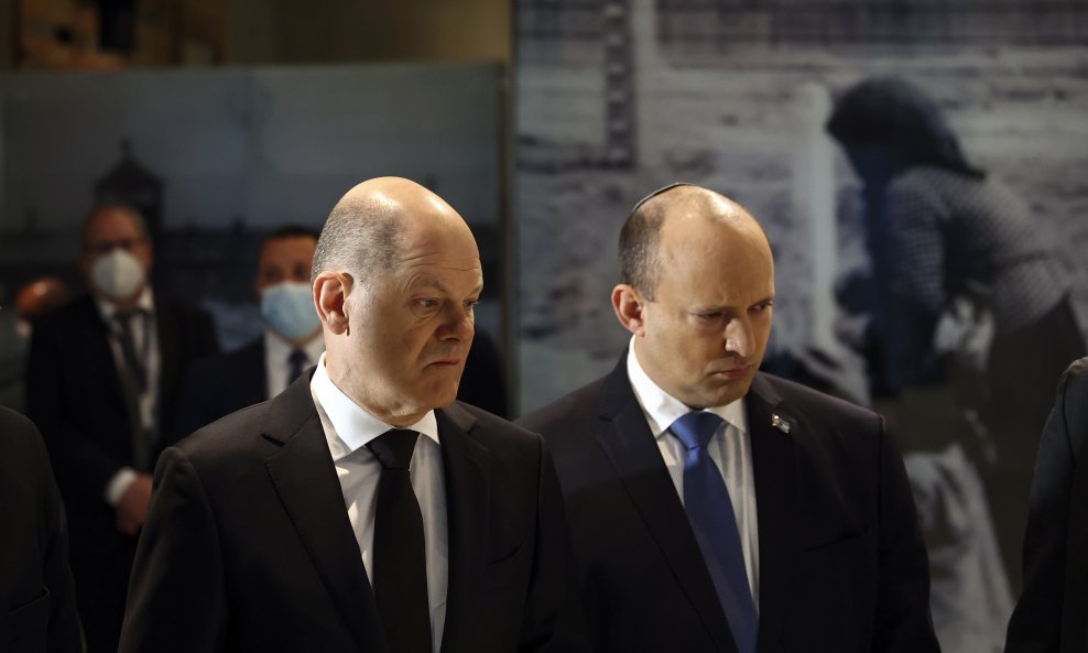 Olaf Scholz i Naftali Bennett