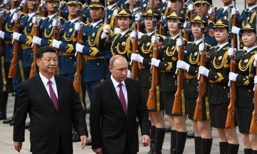 Xi Jinping i Vladimir Putin