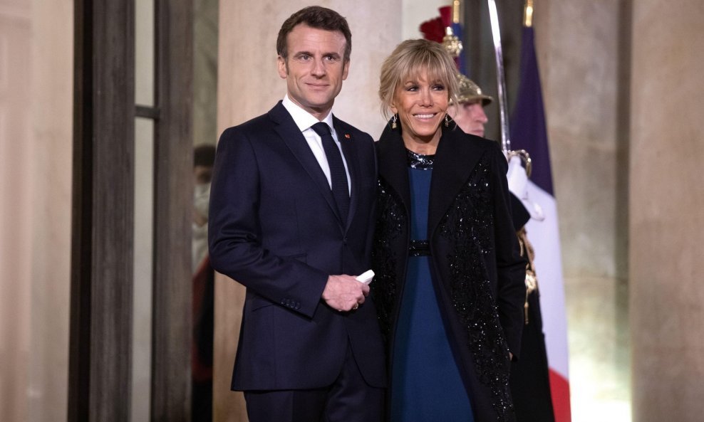 Emmanuel i Brigitte Macron