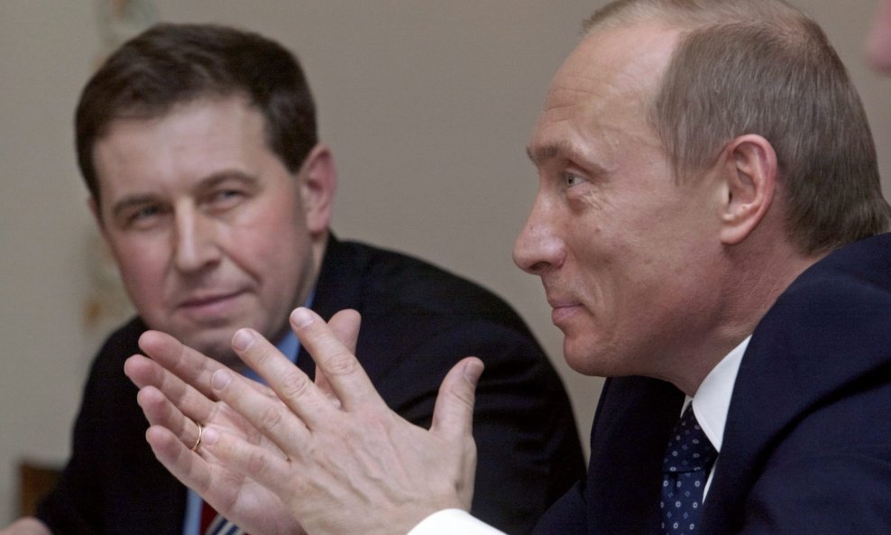 Andrej Illarionov i Vladimir Putin 2004. godine