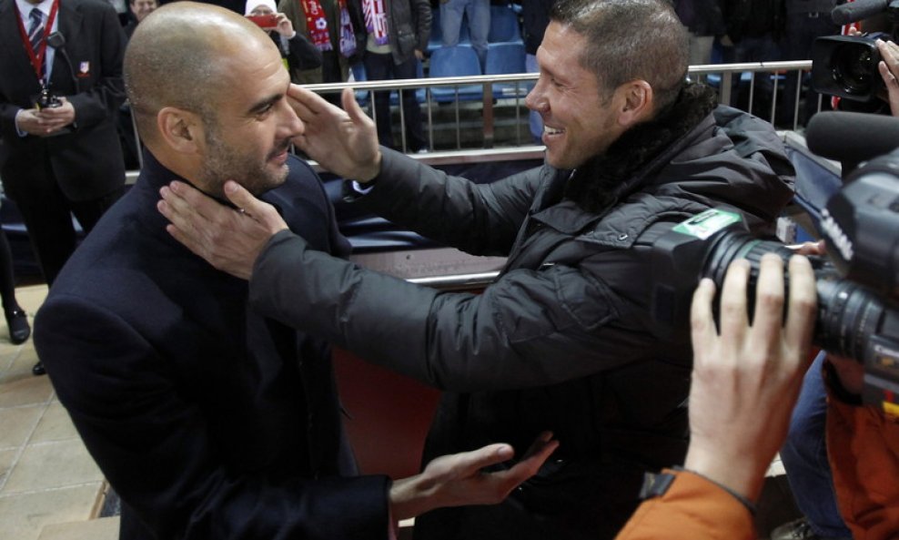 Diego Simeone i Pep Guardiola