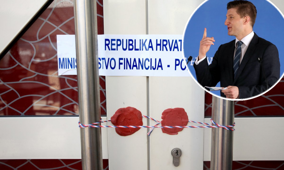 Ministarstvo financija; Zdravko Marić (u krugu)