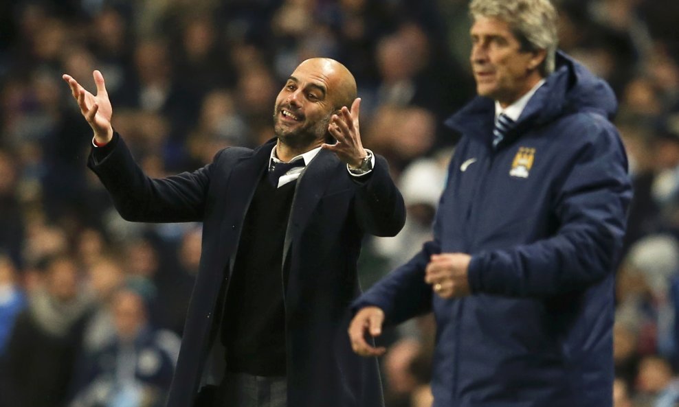 Pep Guardiola i Manuel Pellegrini