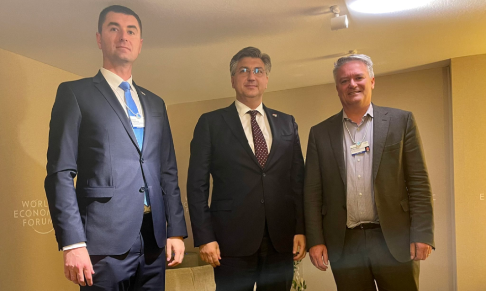 Davor Filipović, Andrej Plenković i Mathias Cormann