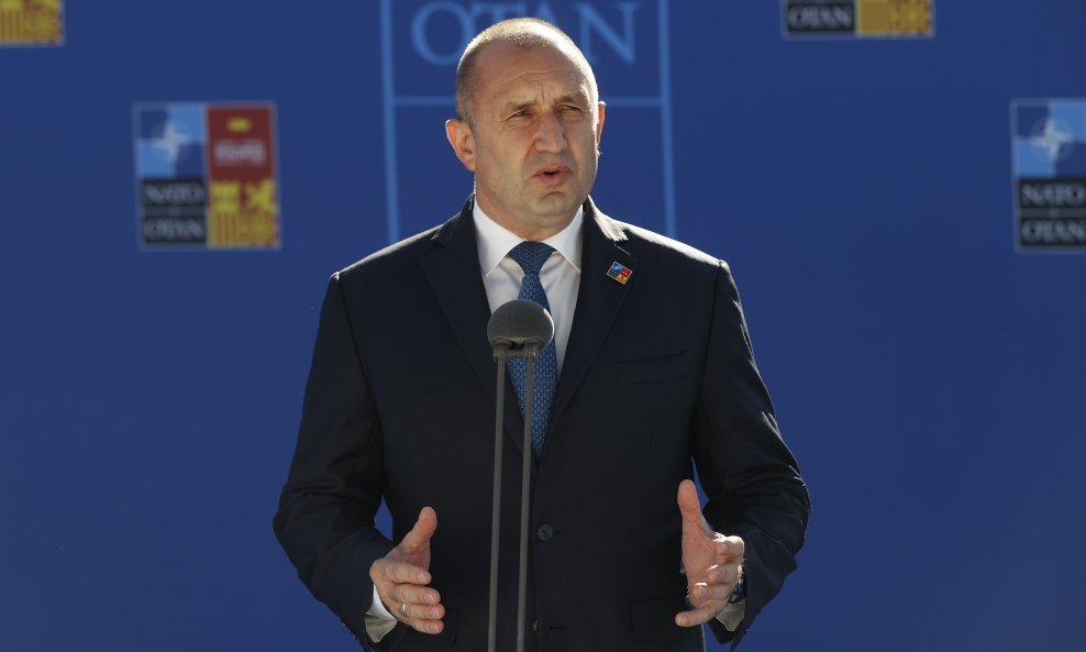 Rumen Radev, predsjednik Bugarske na samitu NATO-a u Madridu