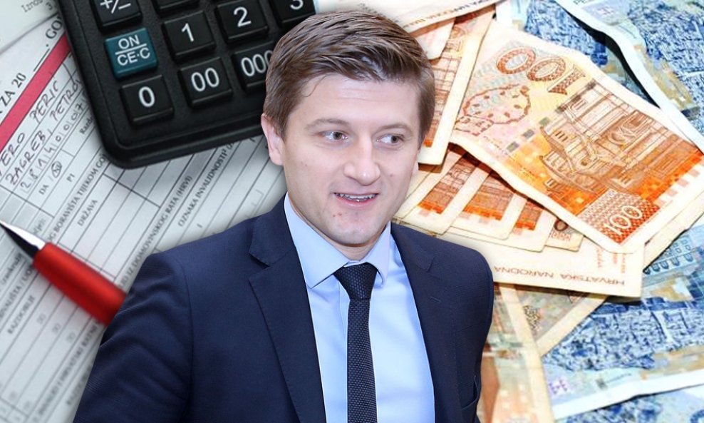 Ministar financija Zdravko Marić